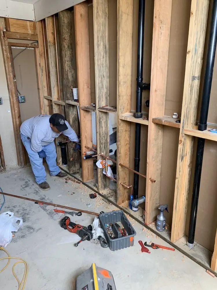 Commercial rough-in plumbing for Trenchless Sewer Repair in Othello